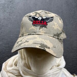 Delta Tactical Camouflage Hat Digital Camo Baseball Cap KC‎ One Size Fits All